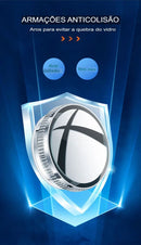 Espelho Ajustável de Ponto Cego 360° - Maior Segurança ao Dirigir